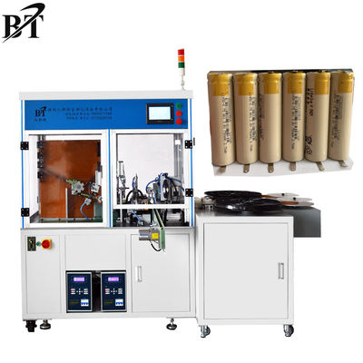 PLC Touch Screen Battery Cell Spot Welder Machine 1300pcs/H Productivity