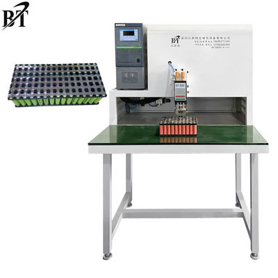 RS485 RS232 Lithium Battery Spot Welding Machine Transistor Pneumatic