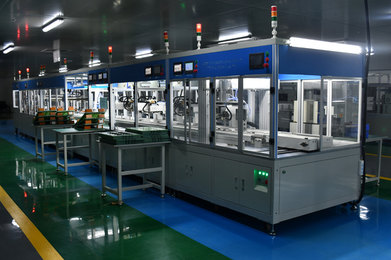 Cylindrical 18650 / 21700 / 32650 Battery Assembly Line