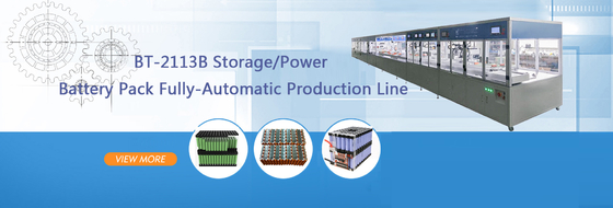 Automatic Battery Assembly Line AC380V 50 / 60HZ With 10000A Transistor