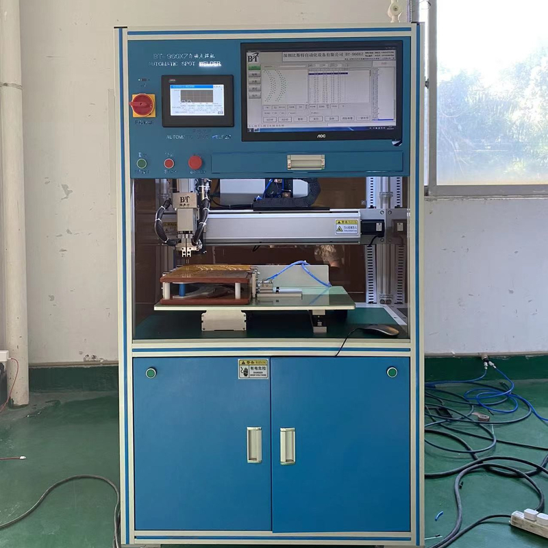 Automatic Single Side Battery Pack Spot Welder with High Efficiency