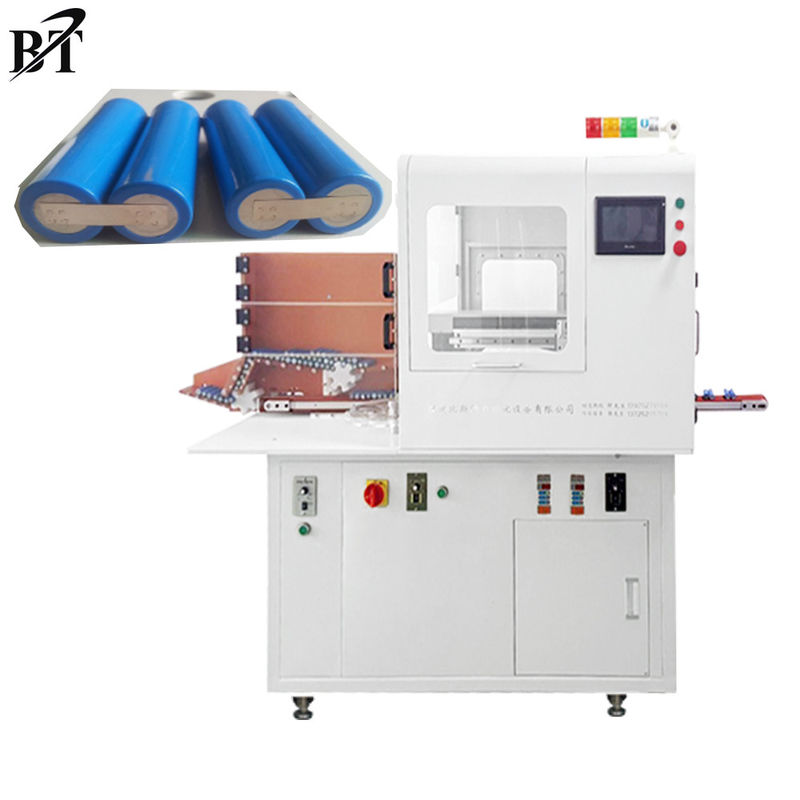 Fully Automatic Battery Pack Spot Welder With Mobile Power Source 2200psc/h
