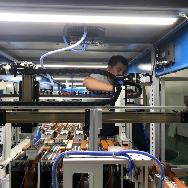 Automatic Battery Assembly Line AC380V 50 / 60HZ With 10000A Transistor